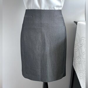 Express Gray Pencil Skirt